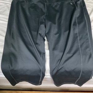 XL Danskin bike shorts, sits just below knee.  W109